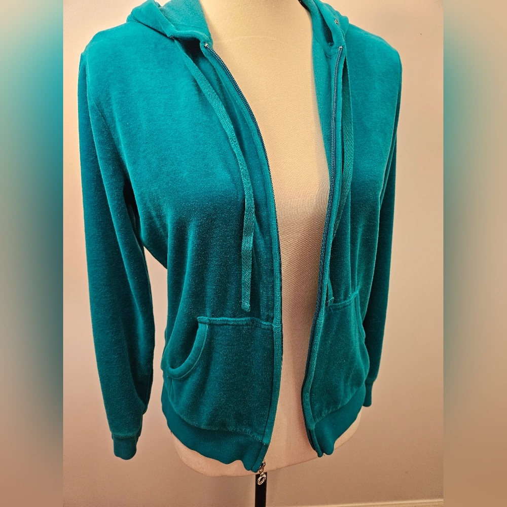 New York & Company Women's Hooded Full Zip Jacket Size M #W-373 - Picture 8 of 10